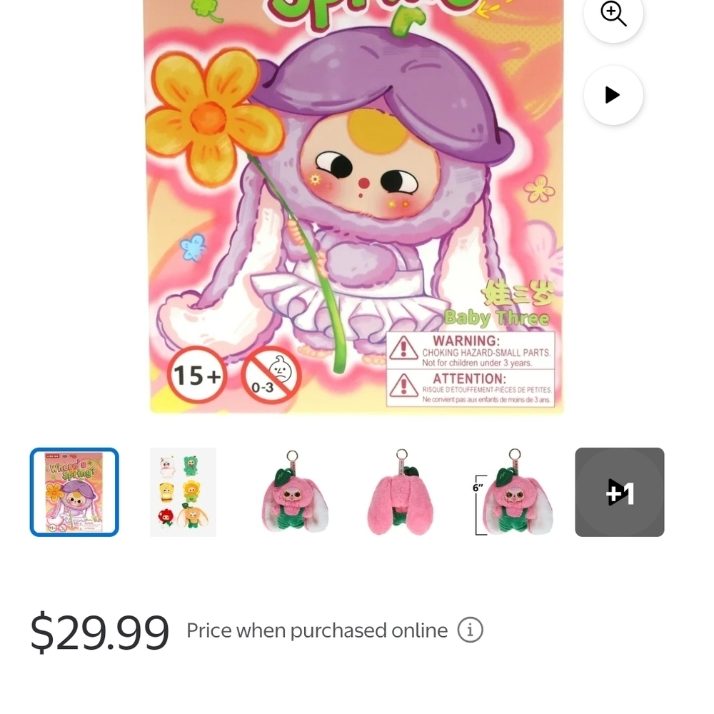 Baby Three "Where's Spring?" Blind Box